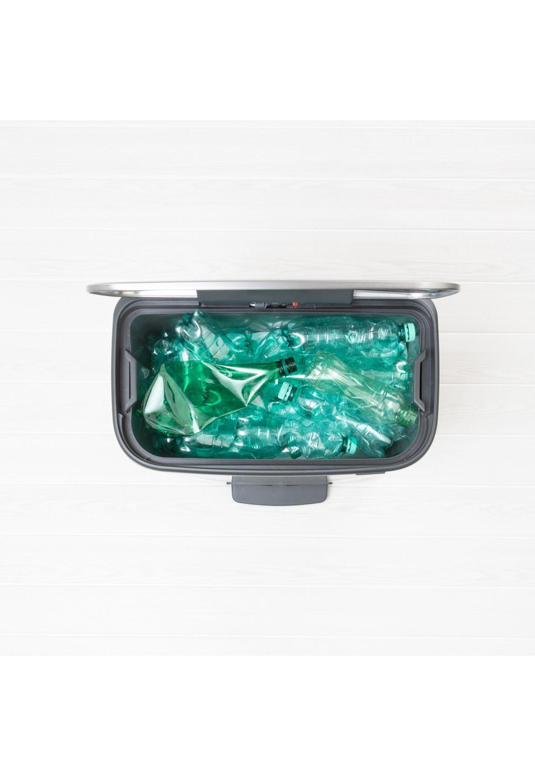 Basurero Pedal Bo 60 Lt Matt Steel Fingerprint Proof-3