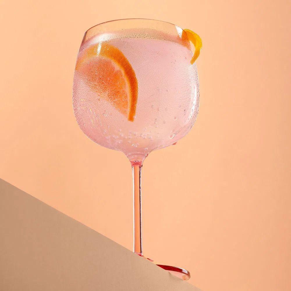 Pack 4 Copas Gin Rosadas 600 Ml-1