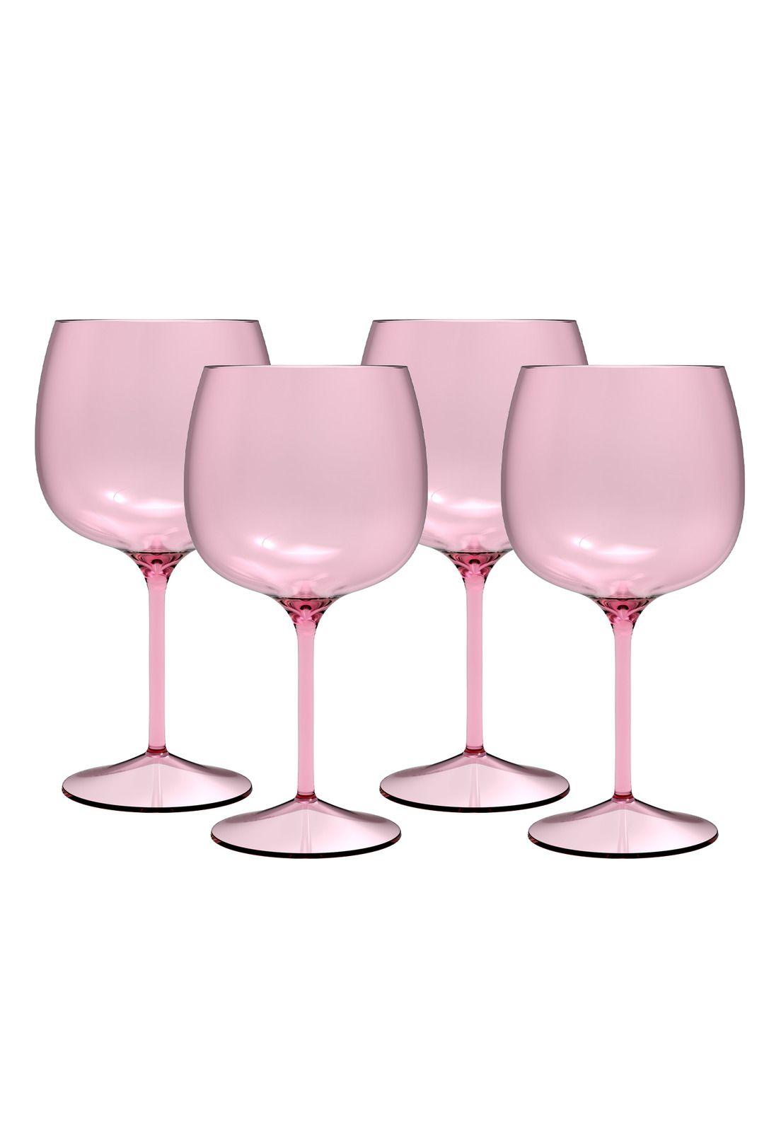 Pack 4 Copas Gin Rosadas 600 Ml-0