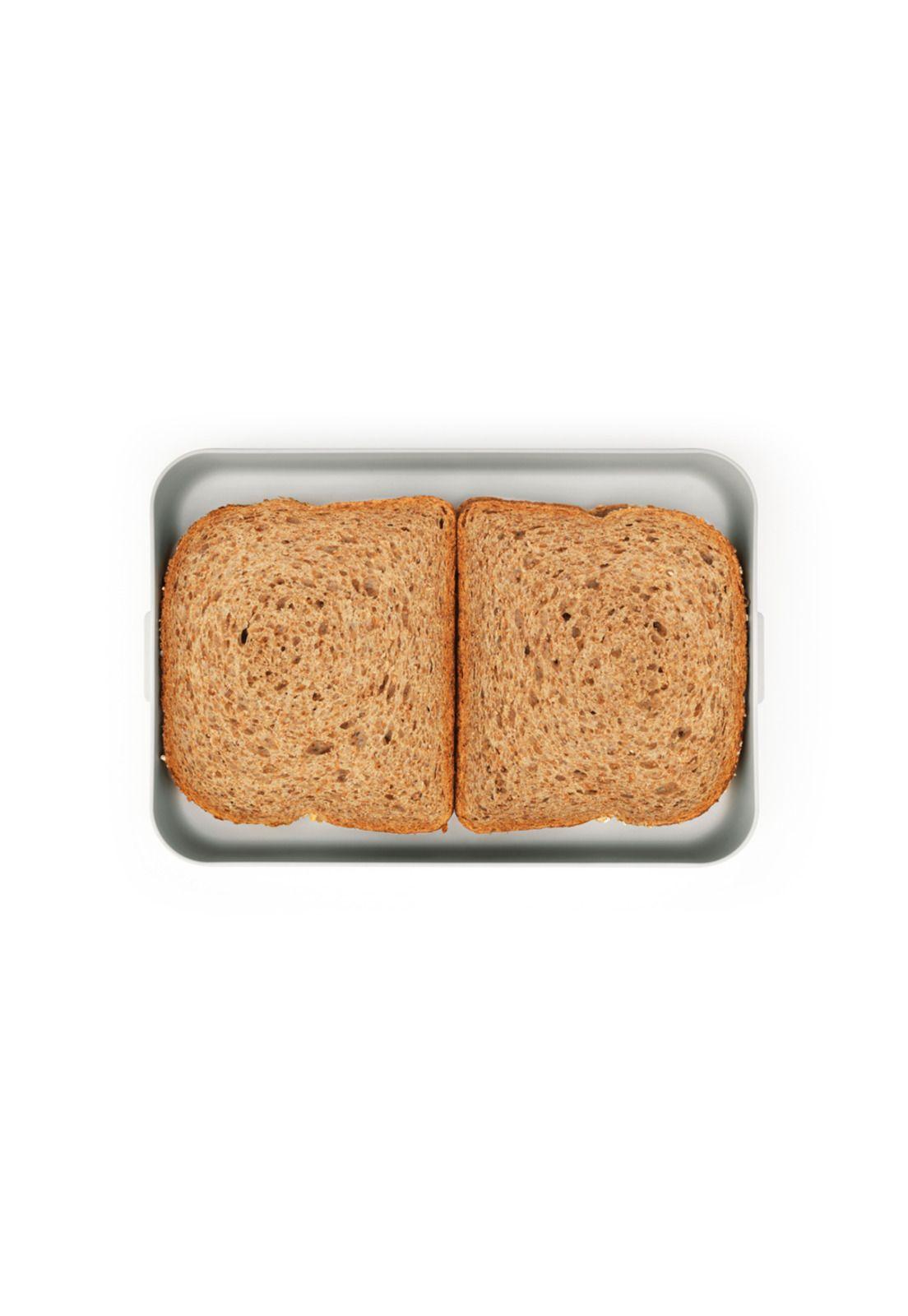 Contenedor para almuerzo Make & Take Plano Light Grey-4