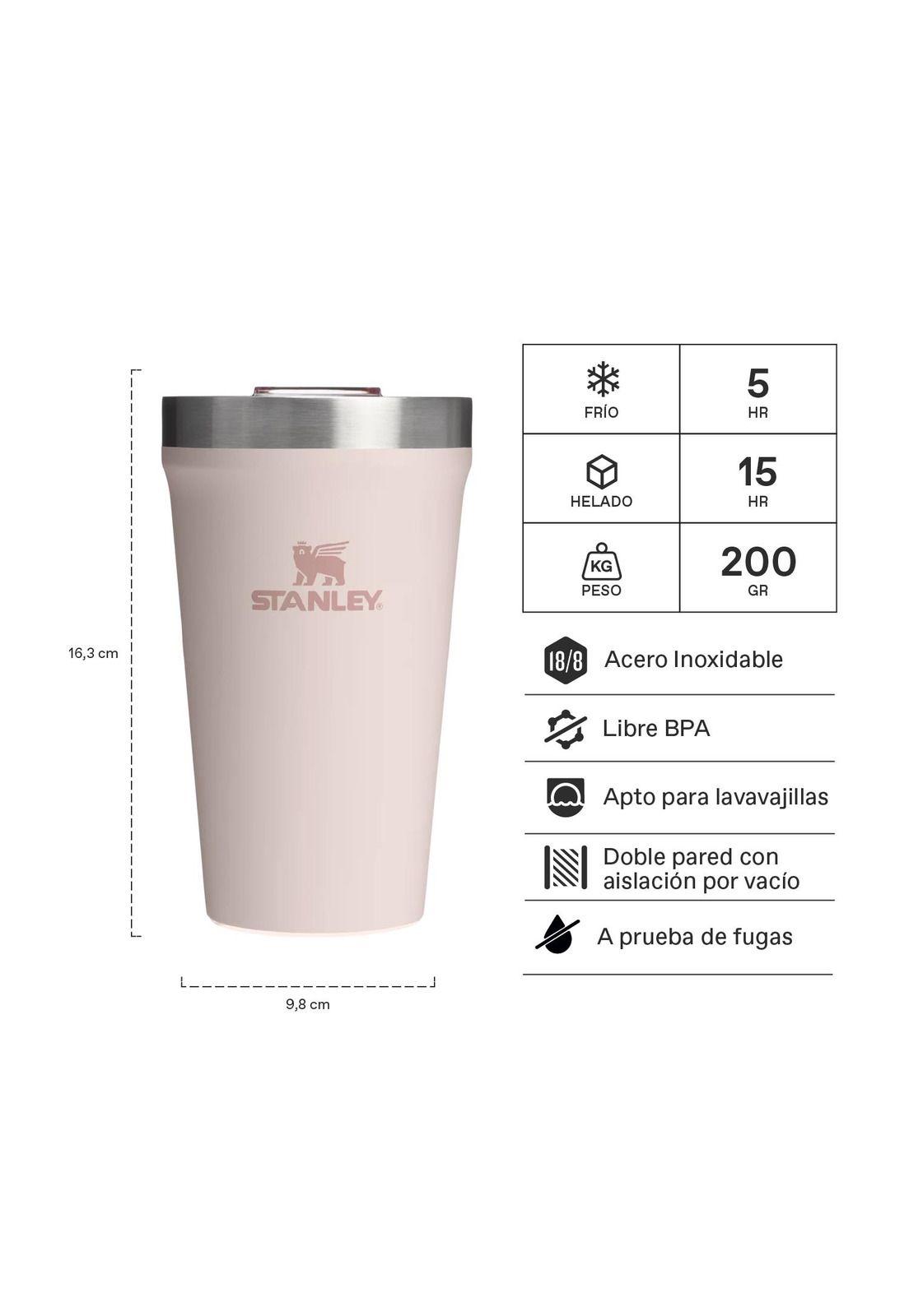 Vaso de Cerveza Stanley Tumb Rosa Palo | 473 ml-1