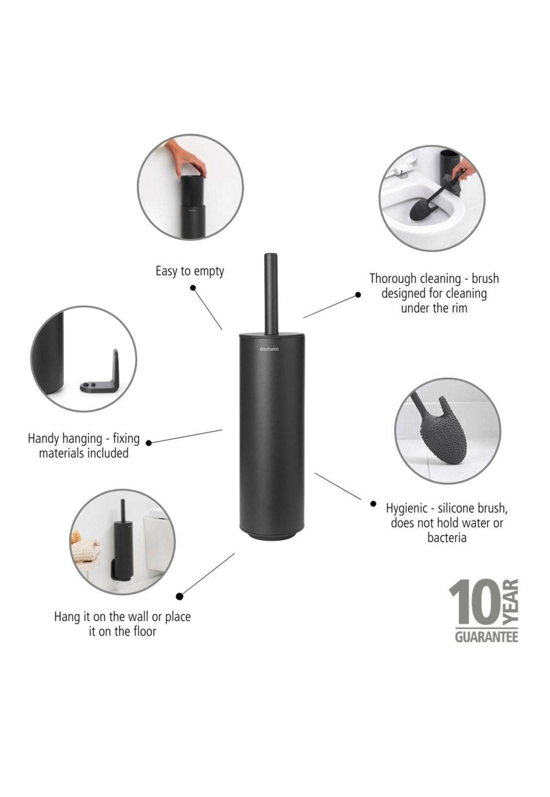 Escobilla con soporte MindSet Mineral Infinite Grey-5