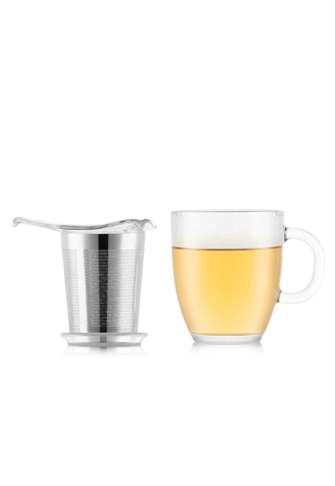 Tetera Individual 350 ml, cromado-2