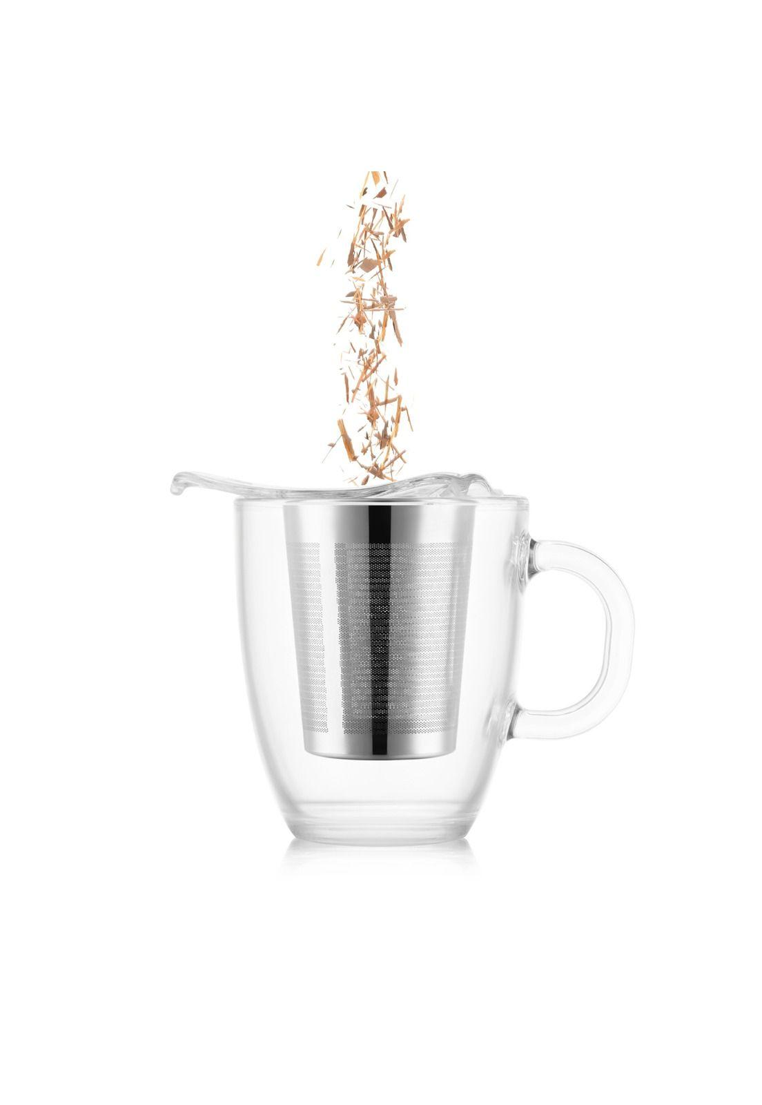 Tetera Individual 350 ml, cromado-3