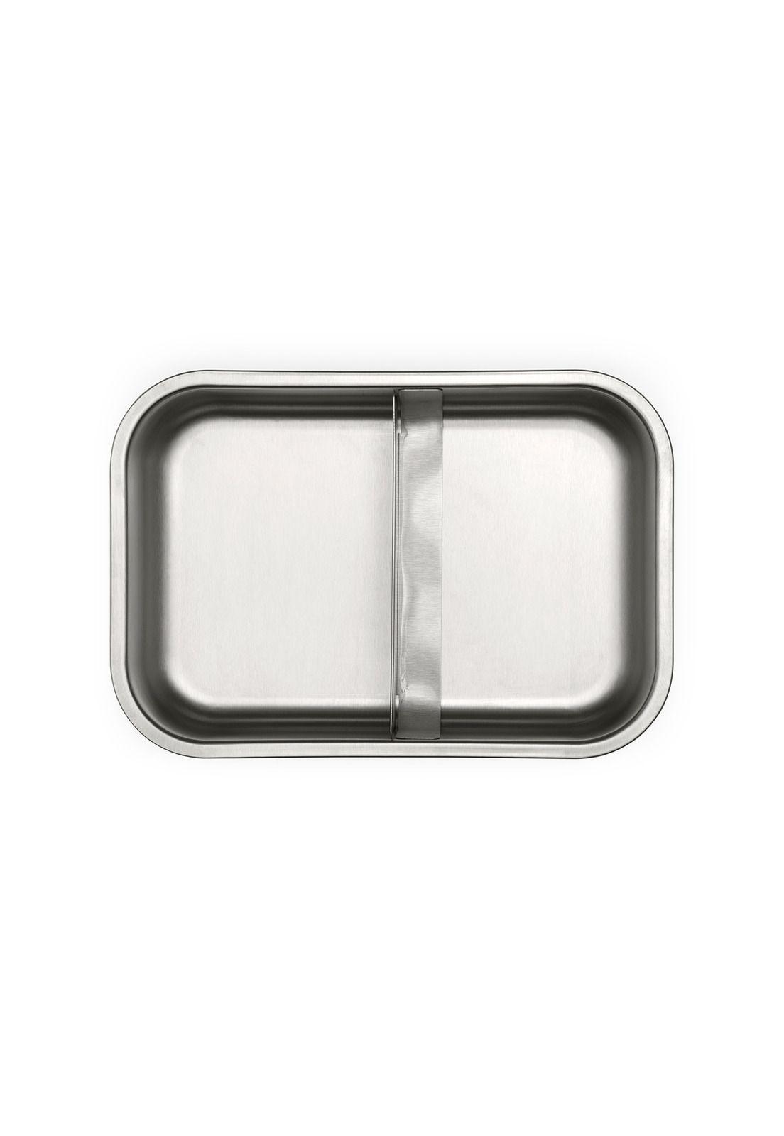 Contenedor para almuerzo Make & Take Bento grande acero inoxidable - Matt Steel-4