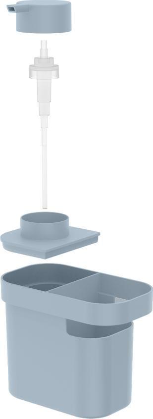 Dispensador de detergente y organizador Trium 650 ML Azul-2