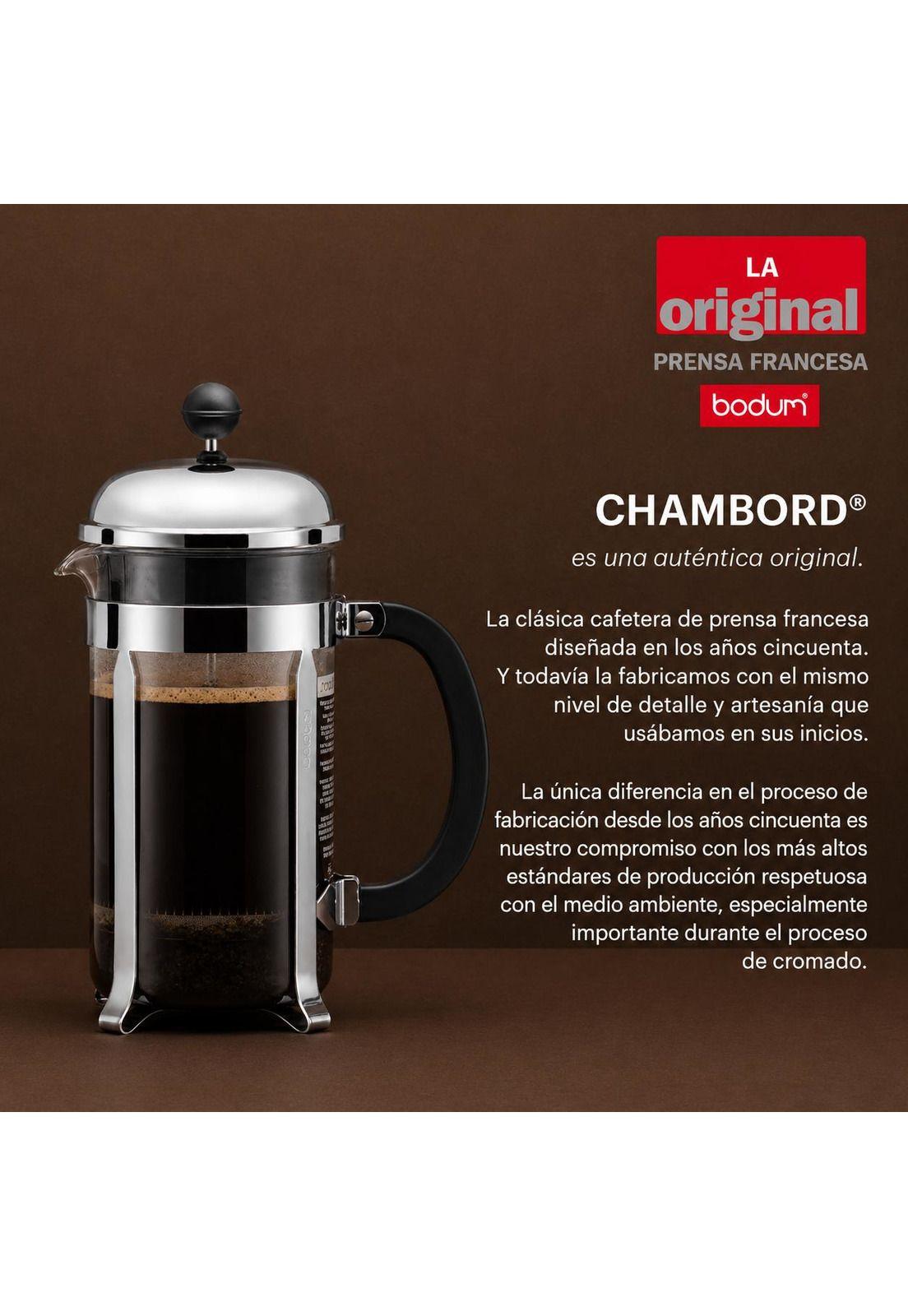 Cafetera Prensa Francesa Bodum 500 ml cromado-4