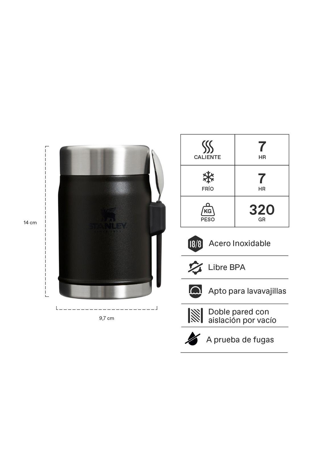 Termo de Comida Stanley Classic Negro | 414 ML-1