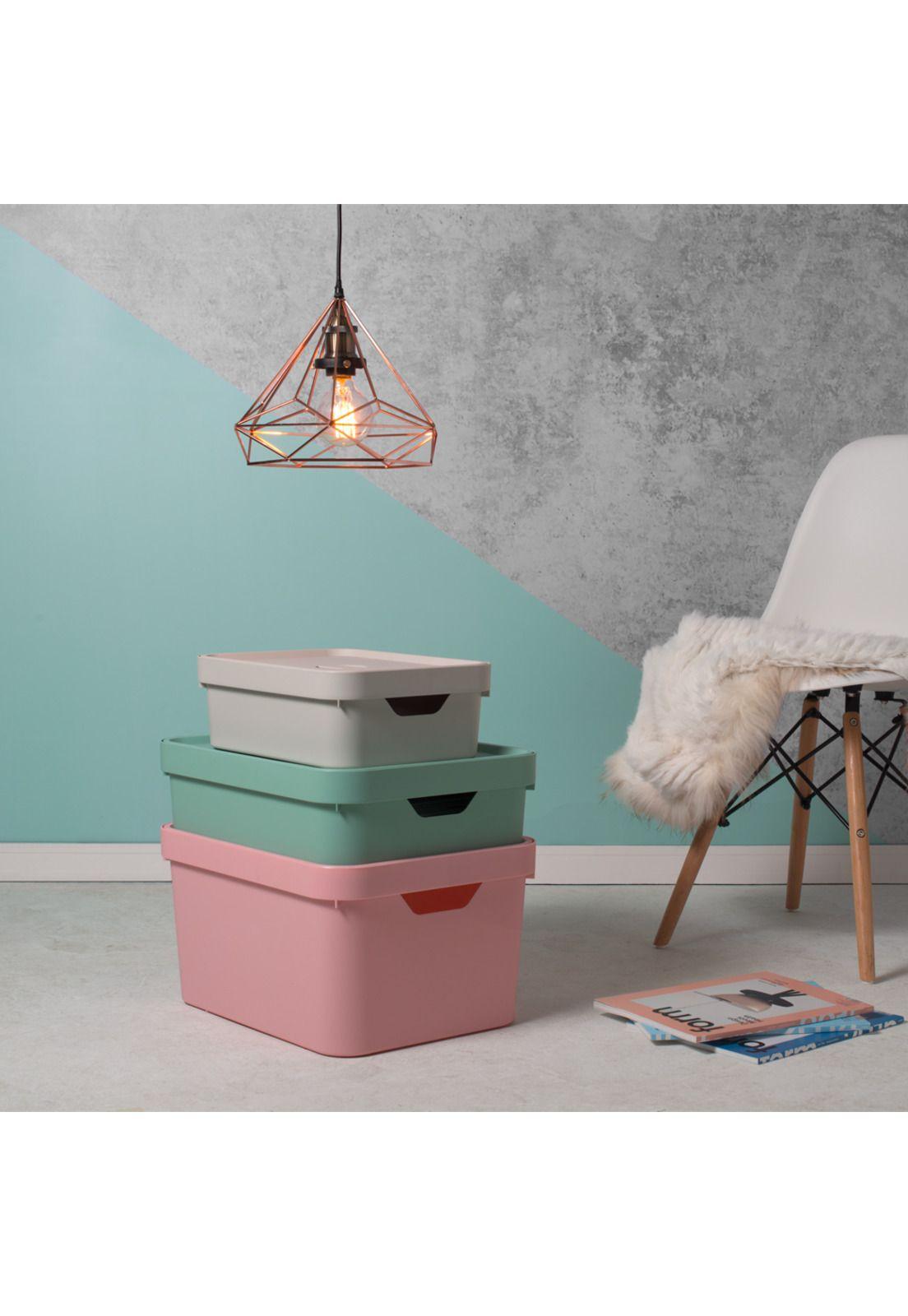 Conjunto Cajas Cube Verde Oscuro-2