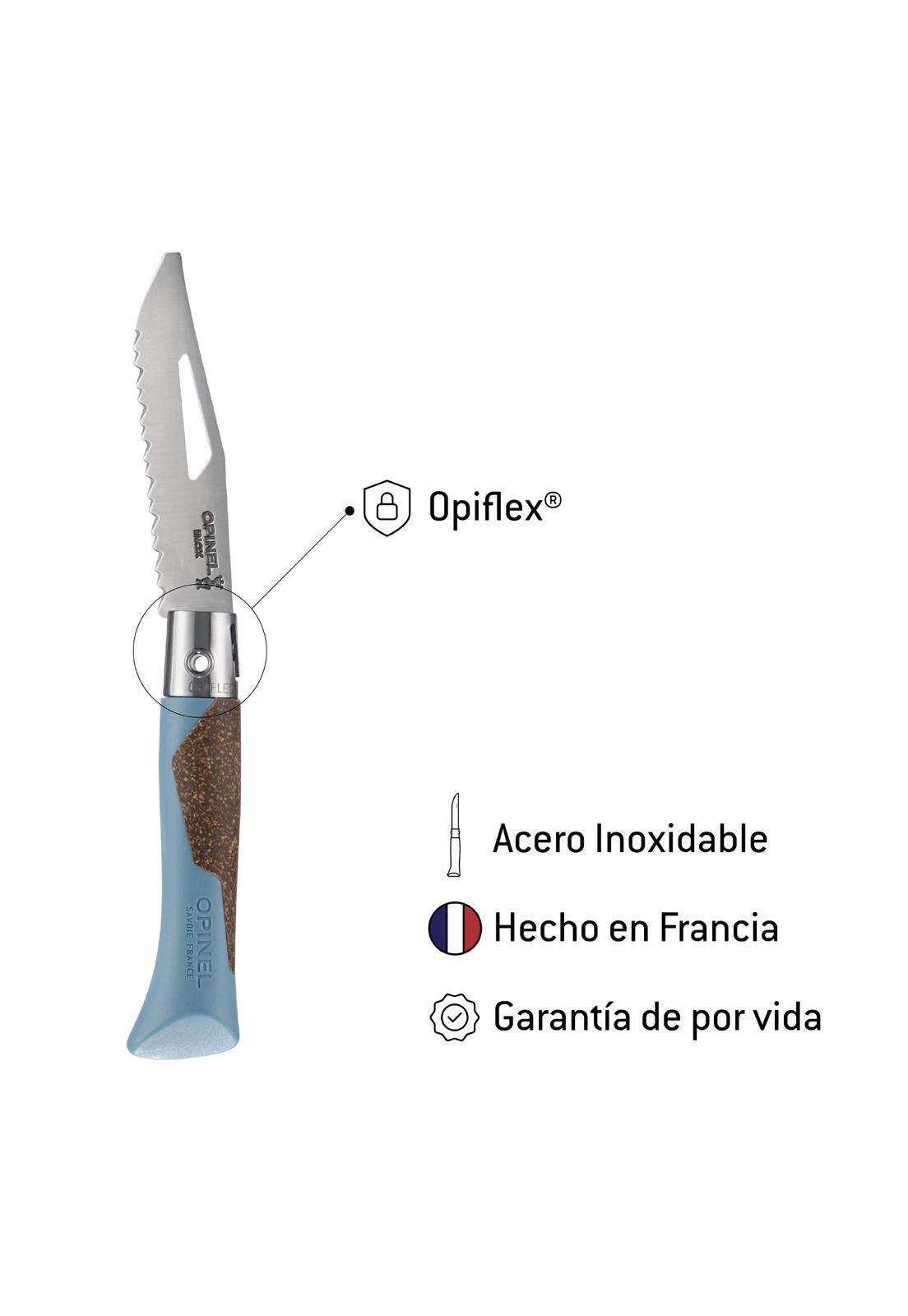 Cuchillo Opinel Neo N°07 Alpine Azul Glaciar-2