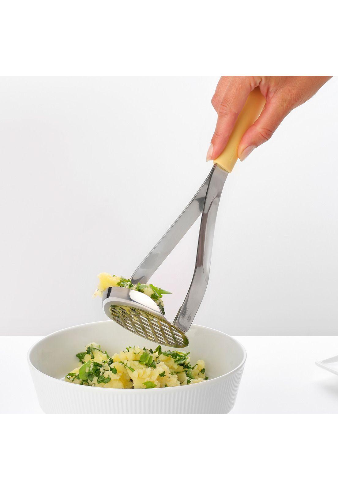 Triturador de patatas más cuchara Tasty+ - Vanilla Yellow-6