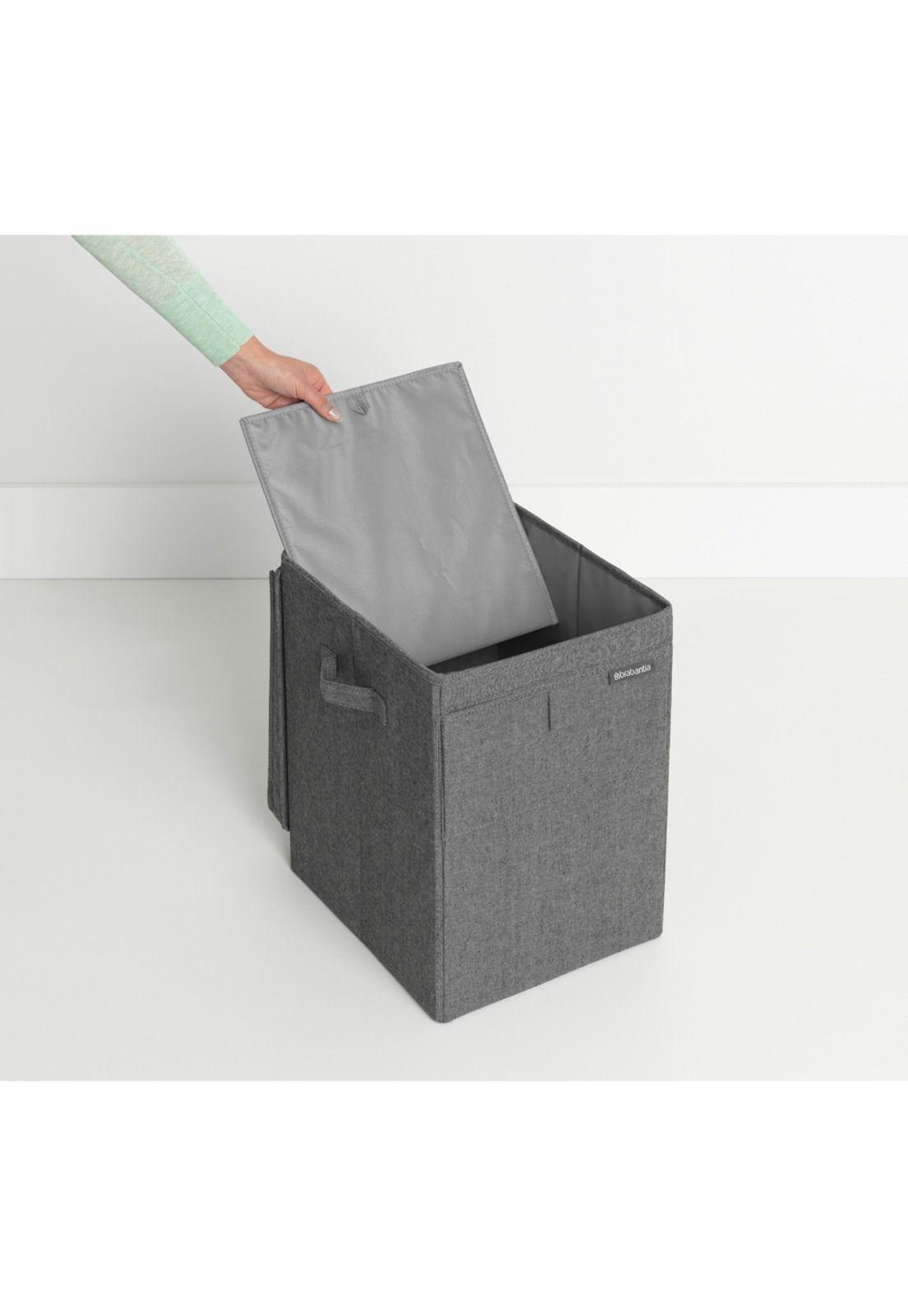 Caja apilable para ropa 35 Lt Pepper Black-2