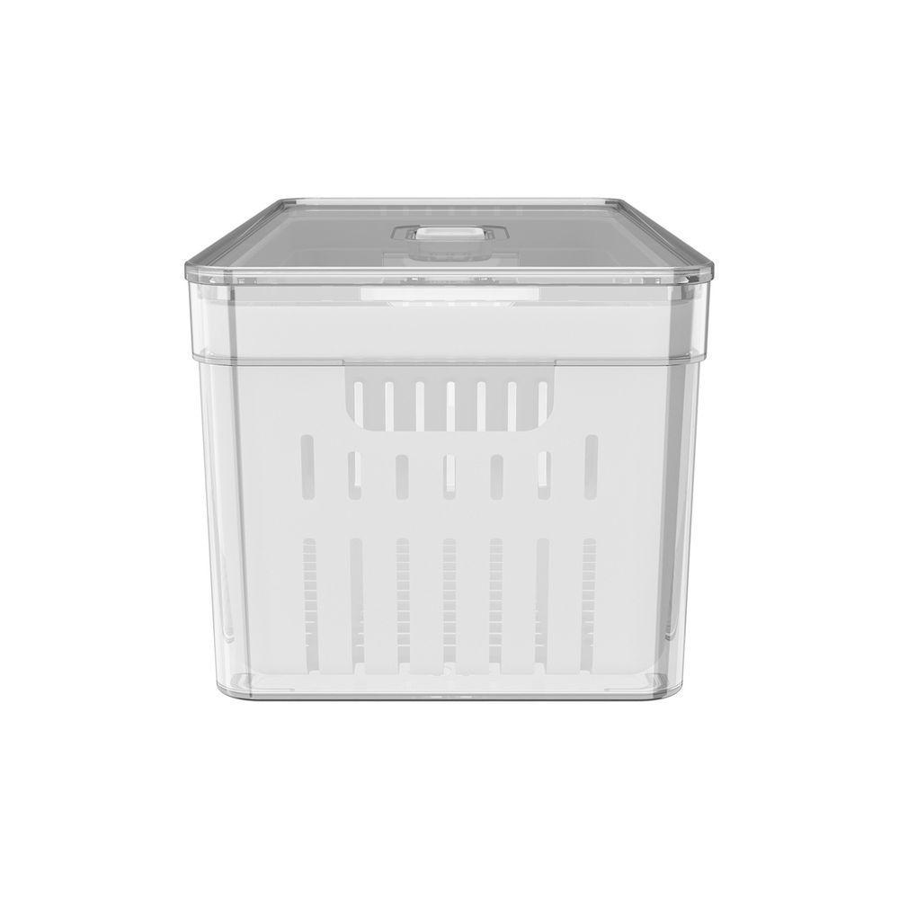 Organizador De Refrigerador Con Tapa Clear Fresh 30 x 15 x 13 Cm-3