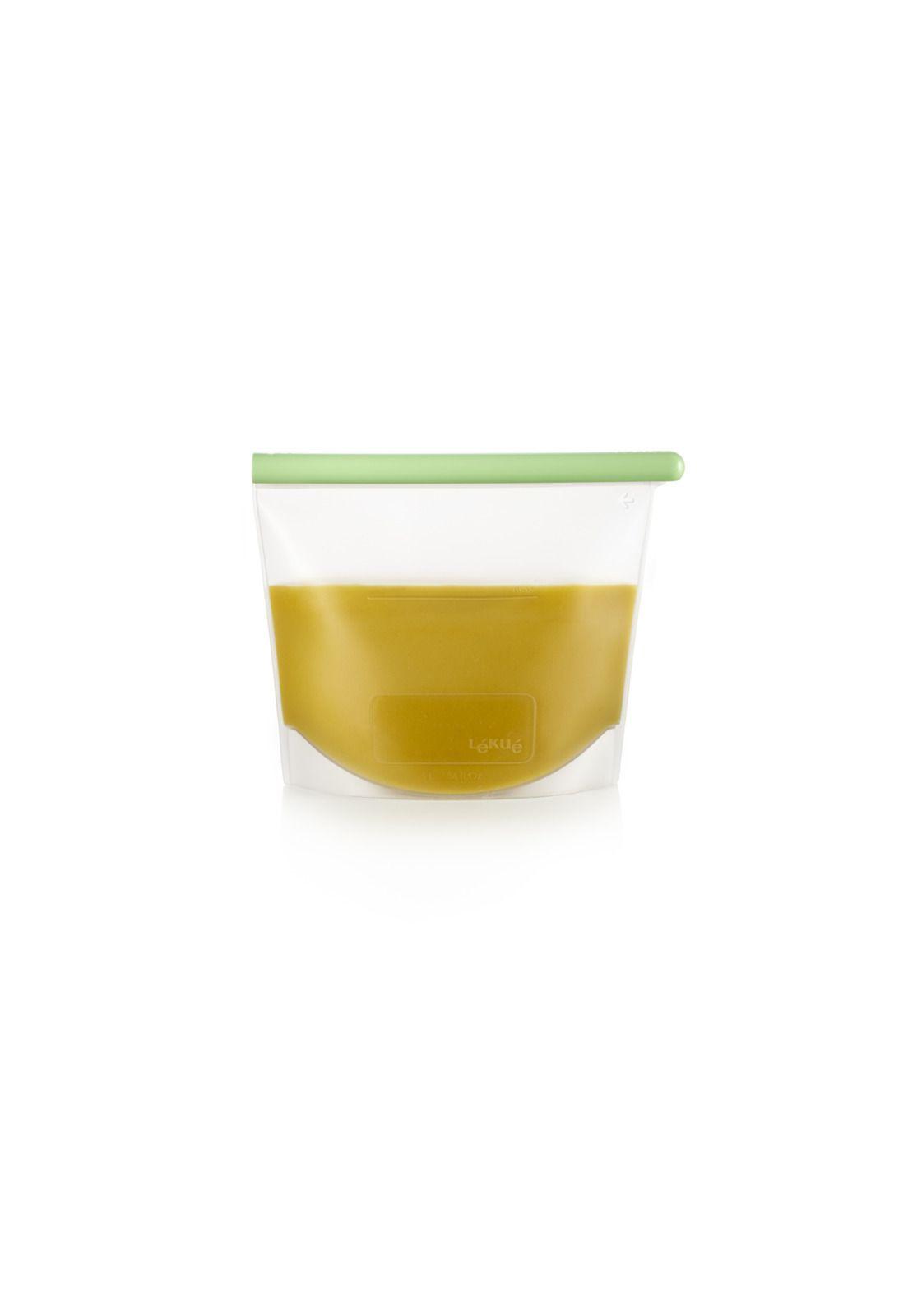 Bolsa reutilizable de silicona 1 L-2