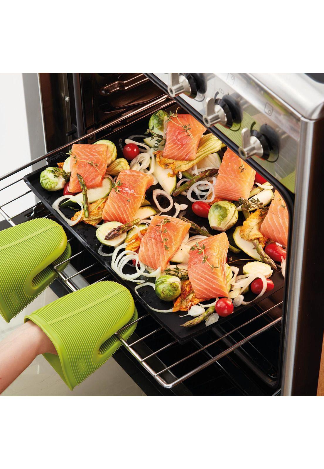 Bandeja antiderrame silicona para horno 40x30 cm-2