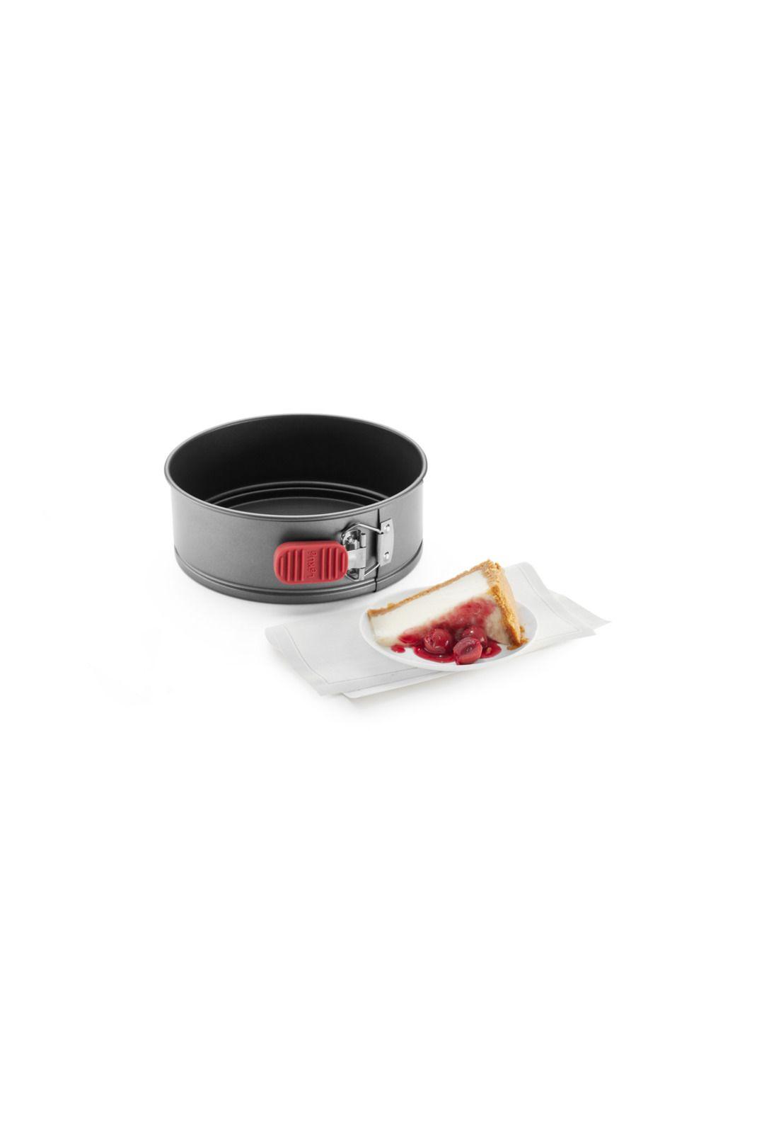 Molde Rojo redondo desmontable antiadherente ø 20 cm-1