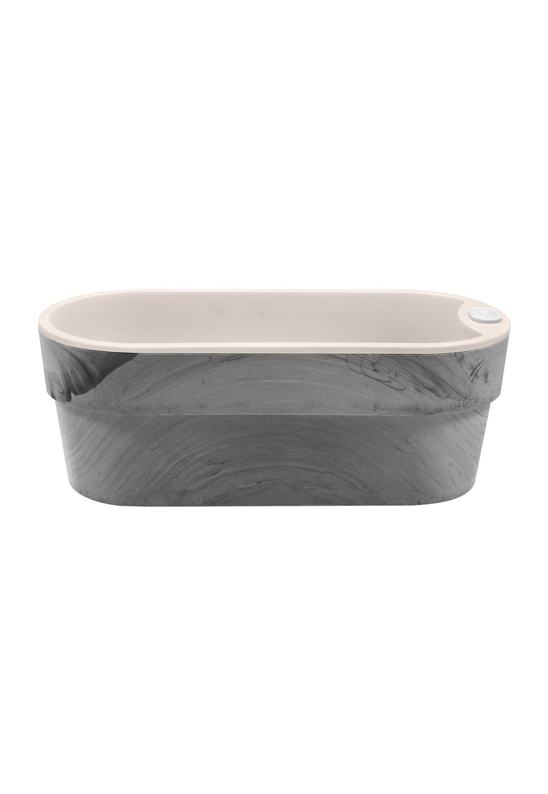 Macetero Autorriego Concreto 1,75 Lt-1