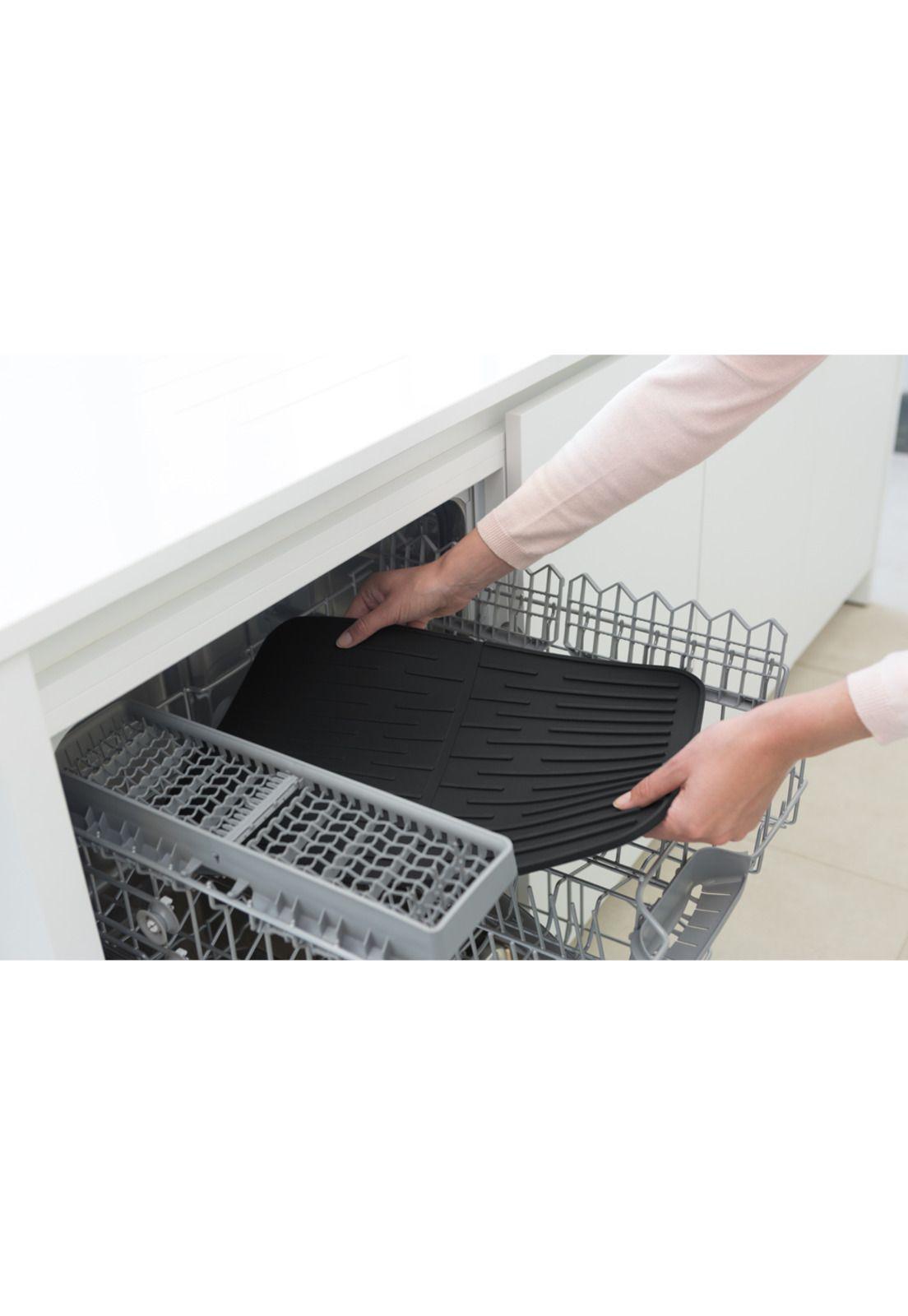 Bandeja secaplatos de silicona SinkSide Dark grey-5