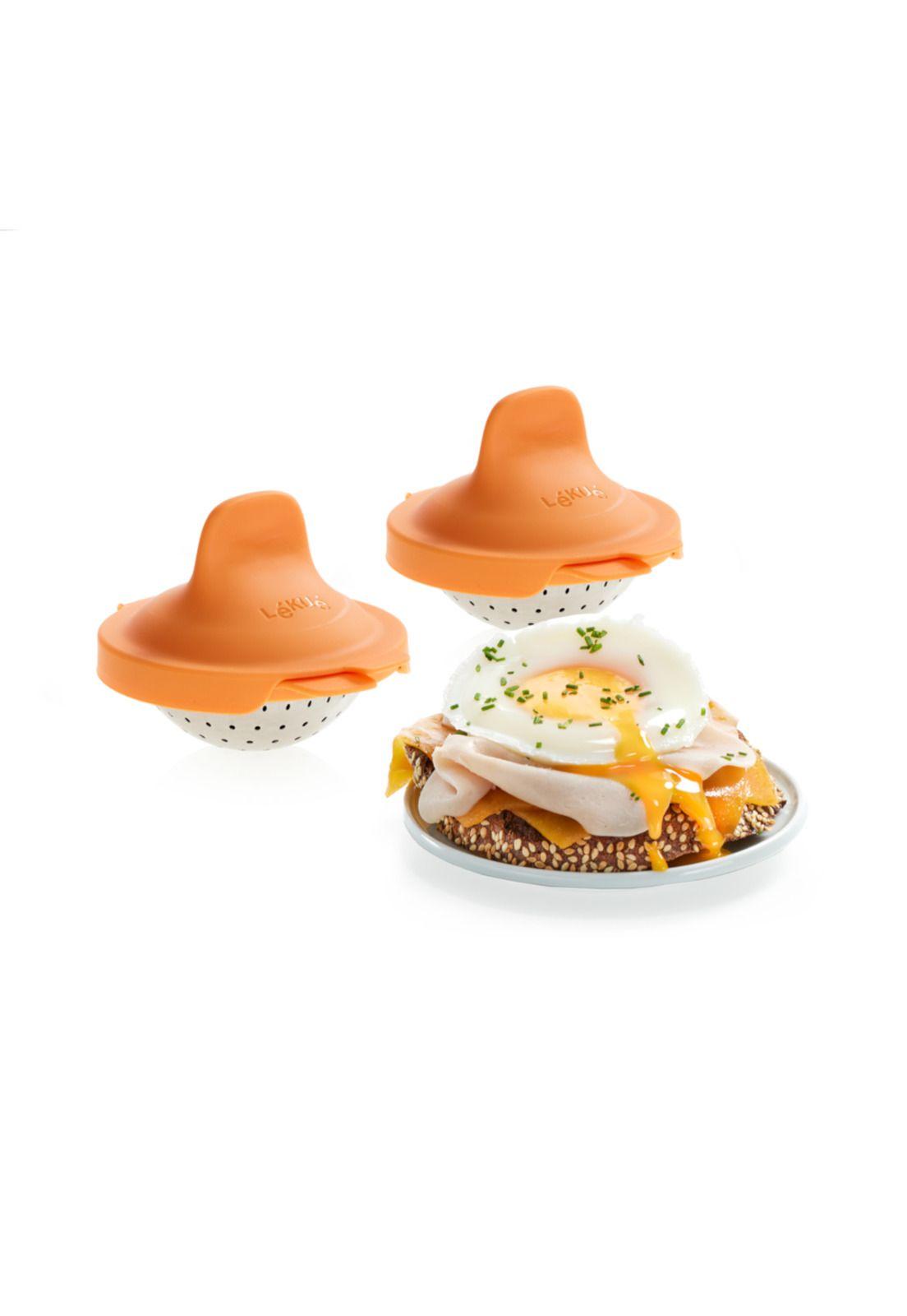Set de 2 Moldes de huevos pochados-2