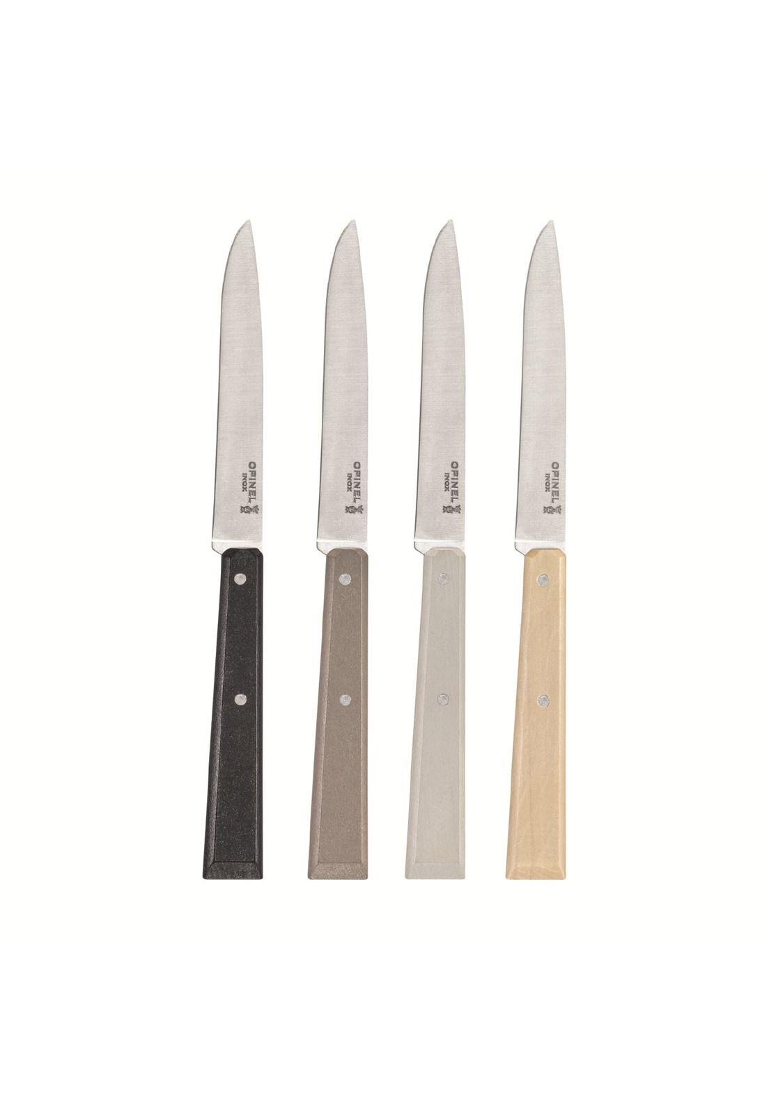 Cuchillos Opinel N°125 Bon Appétit Mineral - 4 unidades-3