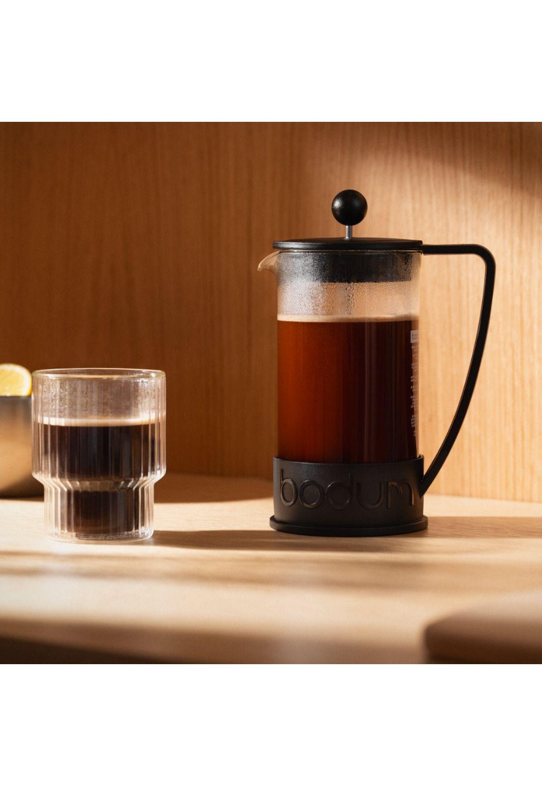 Cafetera Prensa Francesa Brazil 1lt, negro-1