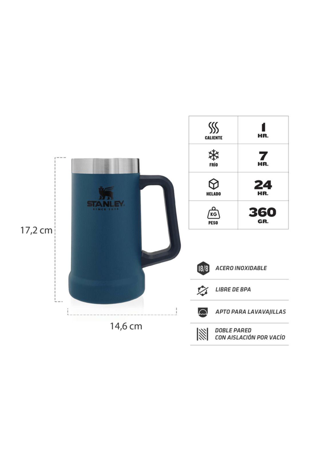 Vaso de Cerveza Adventure Azul | 709 ml-2