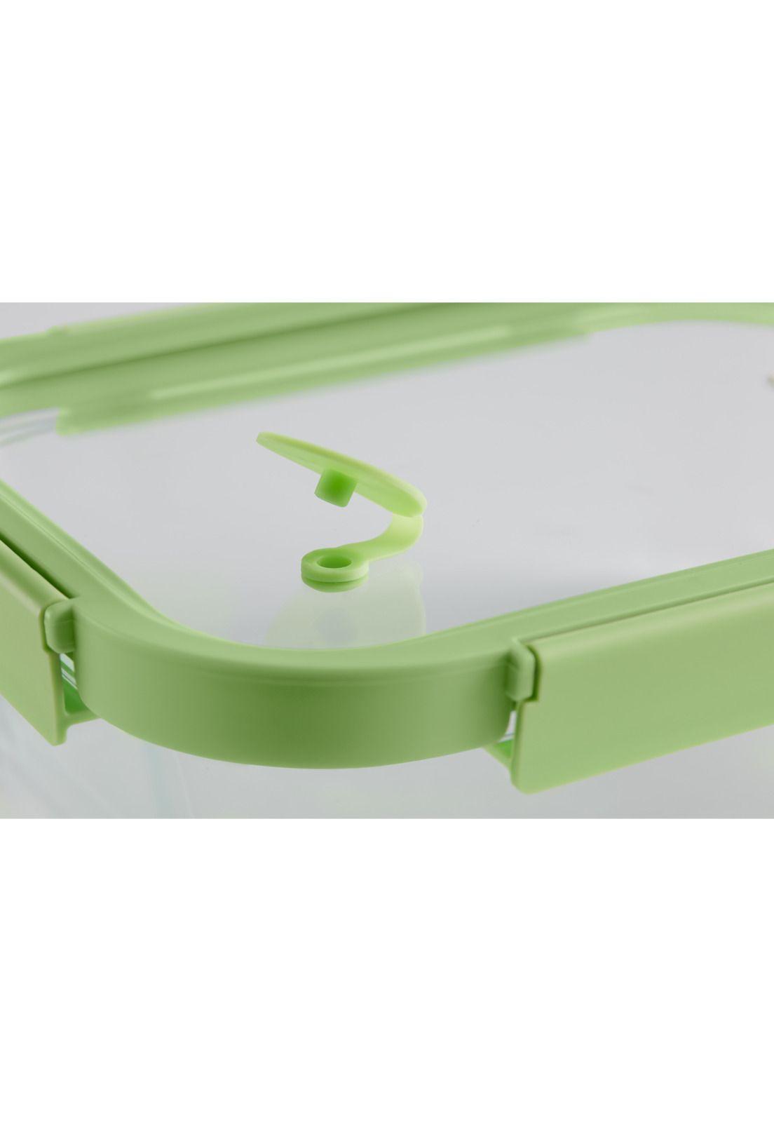 Recipiente hermético 100% de vidrio 800 ml cuadrado-4