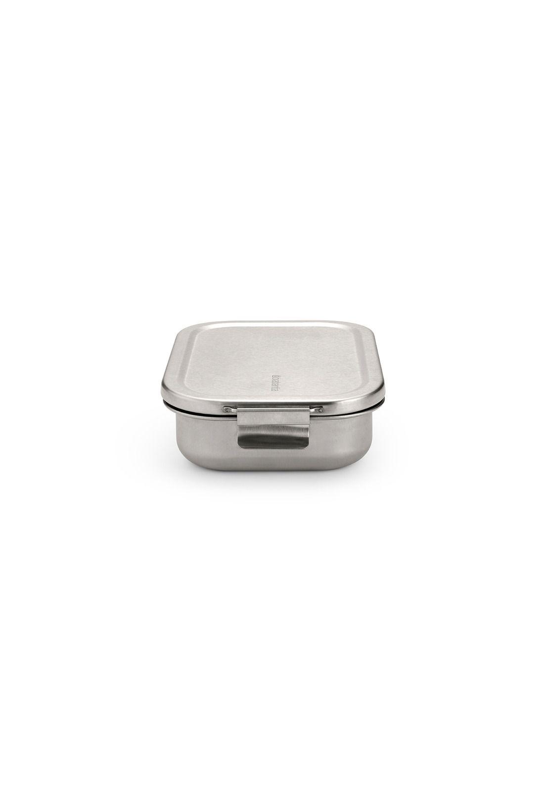Contenedor para almuerzo Make & Take mediano acero inoxidable - Matt Steel-3