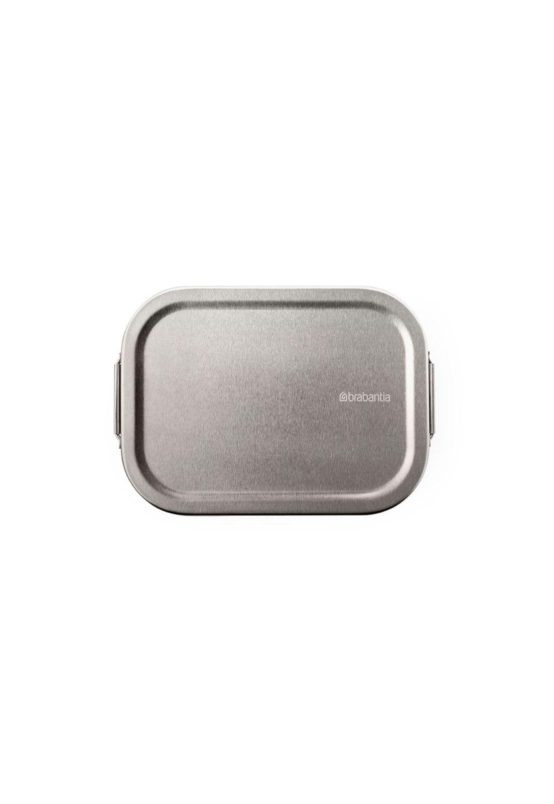 Contenedor para almuerzo Make & Take mediano acero inoxidable - Matt Steel-4