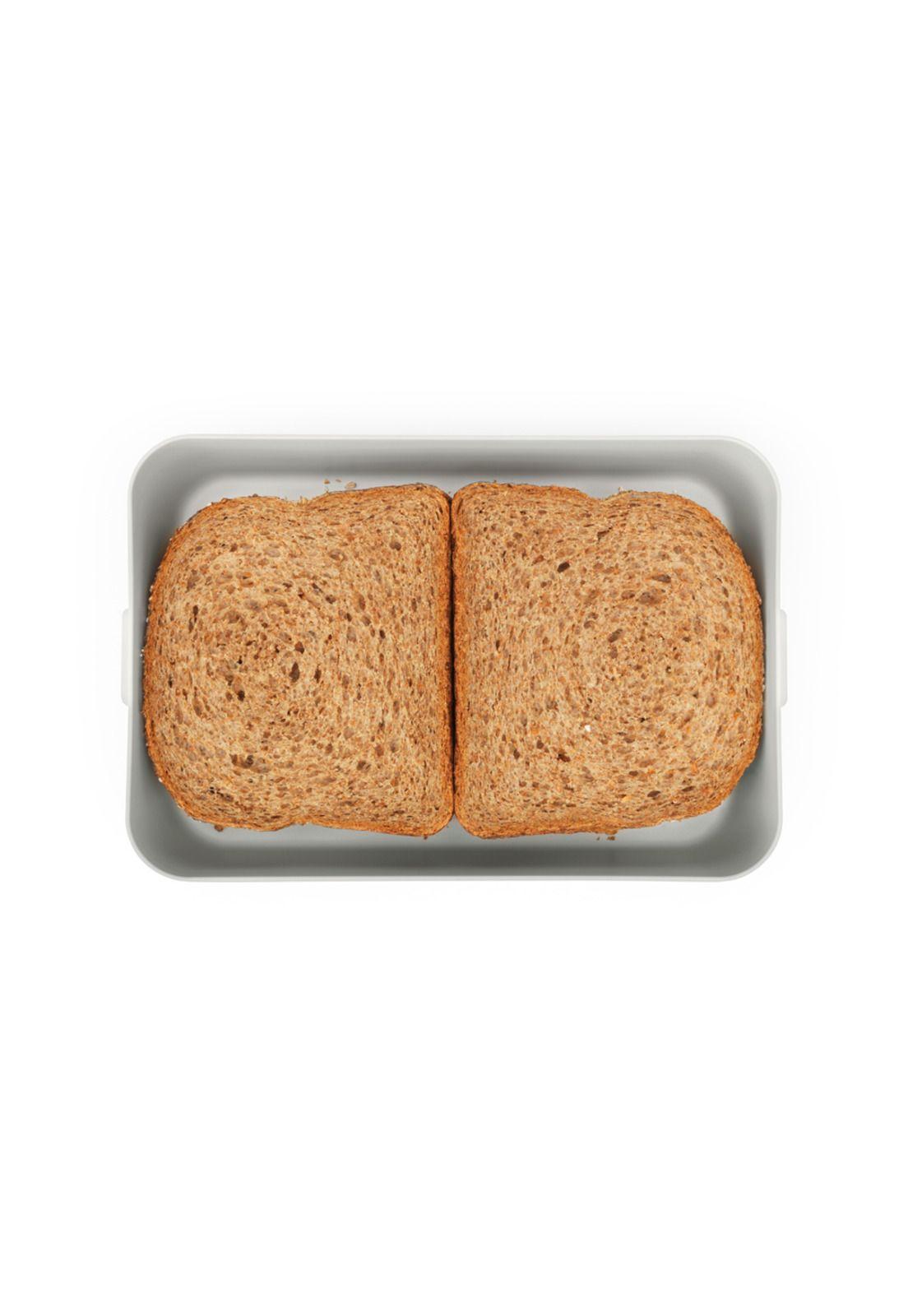 Contenedor para almuerzo Make & Take Grande Light Grey-4