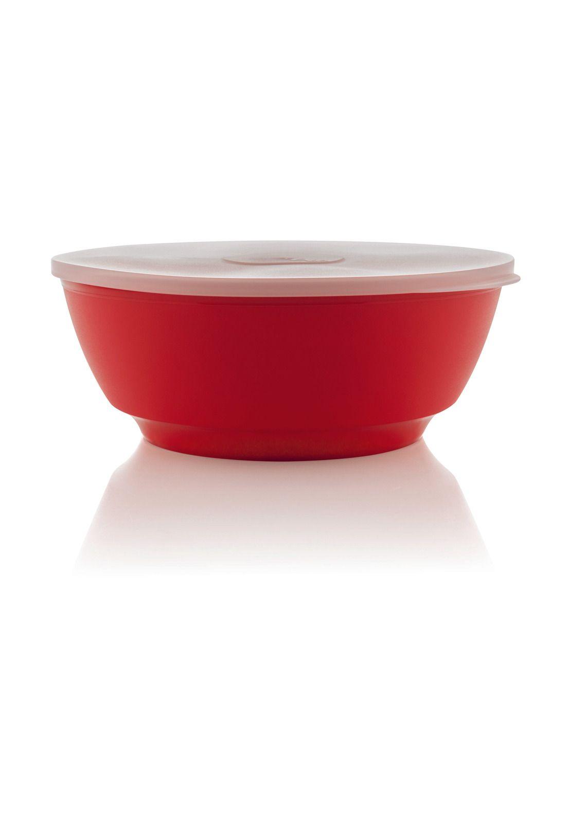 Bowl Luna Con Tapa Rojo 5 Lt-0