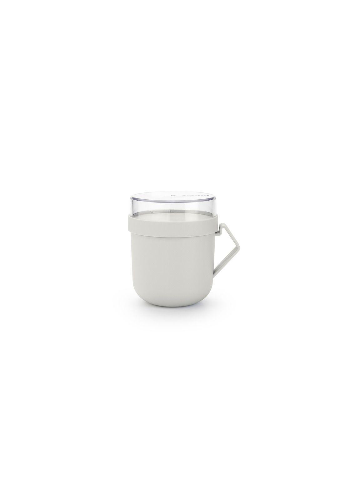 Taza para sopa Make & Take 0,6L plástico - Light Grey-0