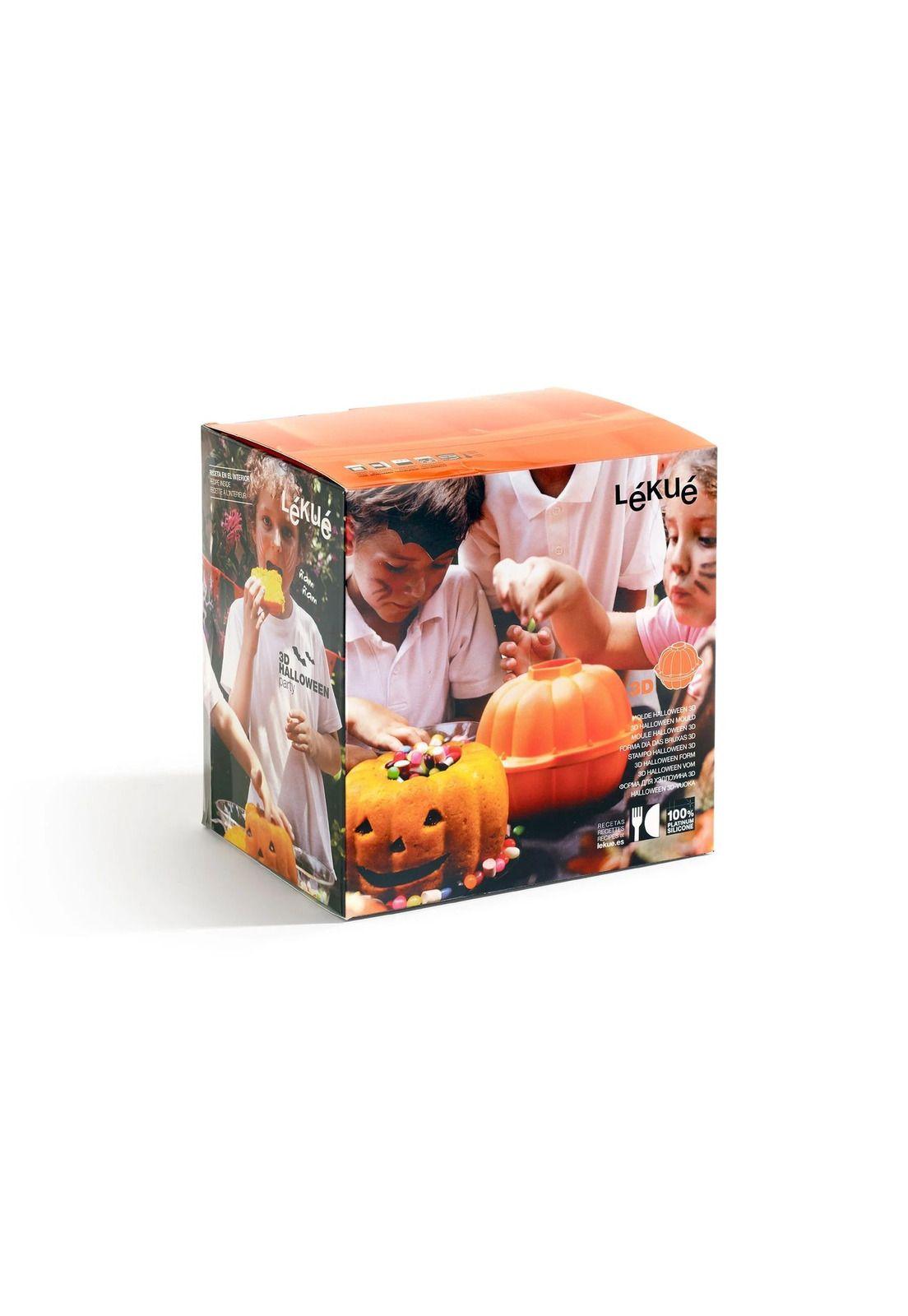 Molde silicona calabaza halloween 3D-7