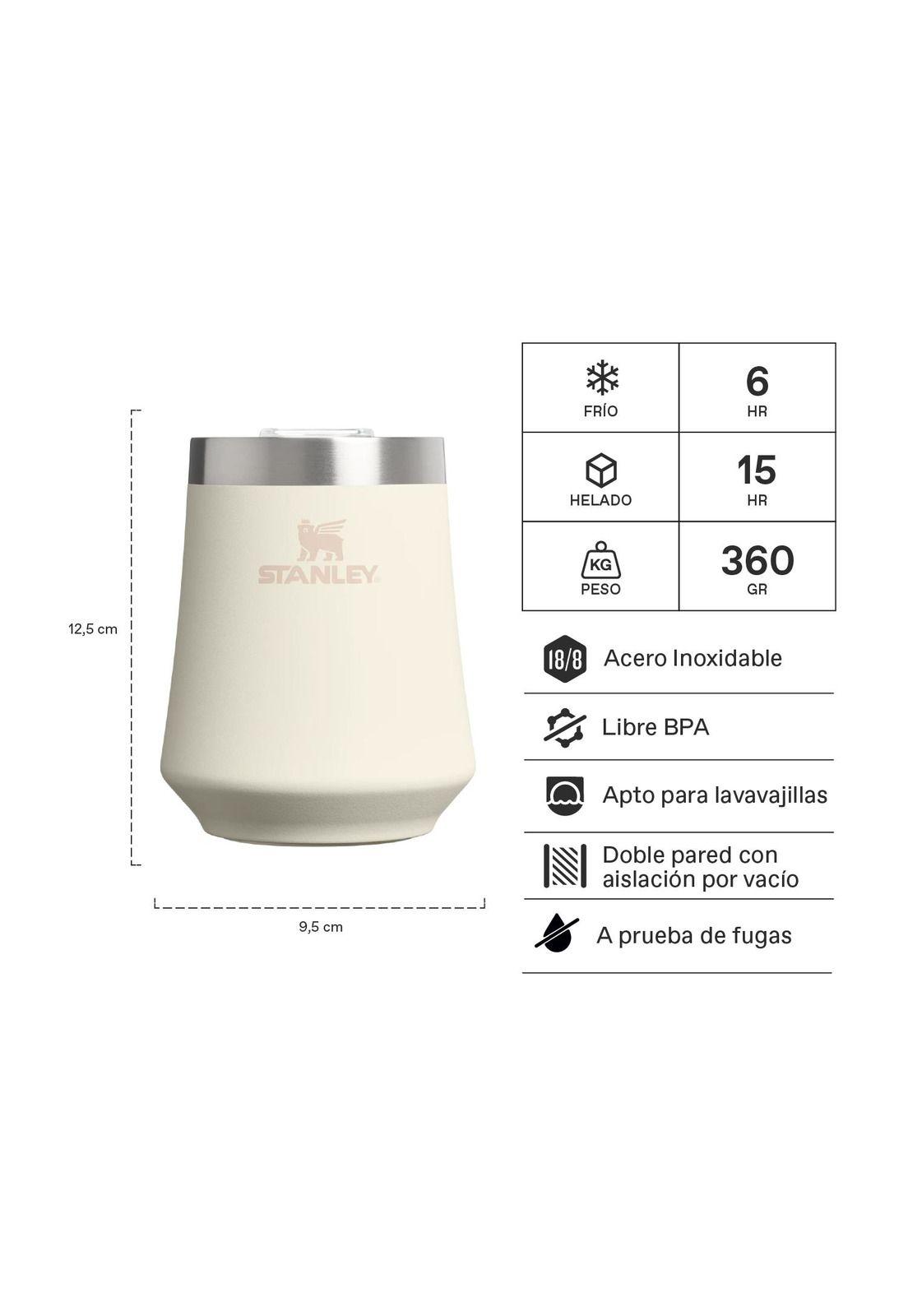 Vaso térmico Stanley Reserve Para Vino Crema | 325 ml-1