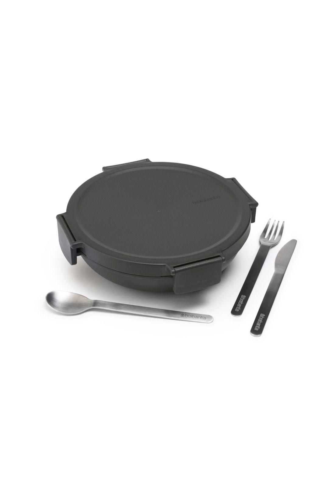 Bowl para almuerzo Make & Take 1 Lt Dark Grey-4