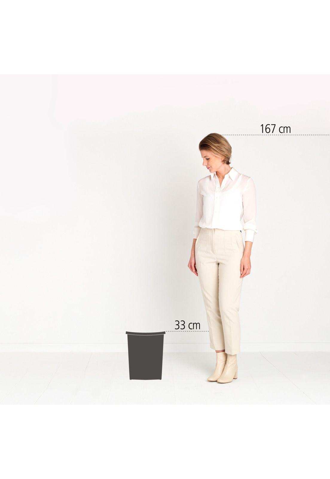 Basurero con soporte para puerta 10 Lt Black-6