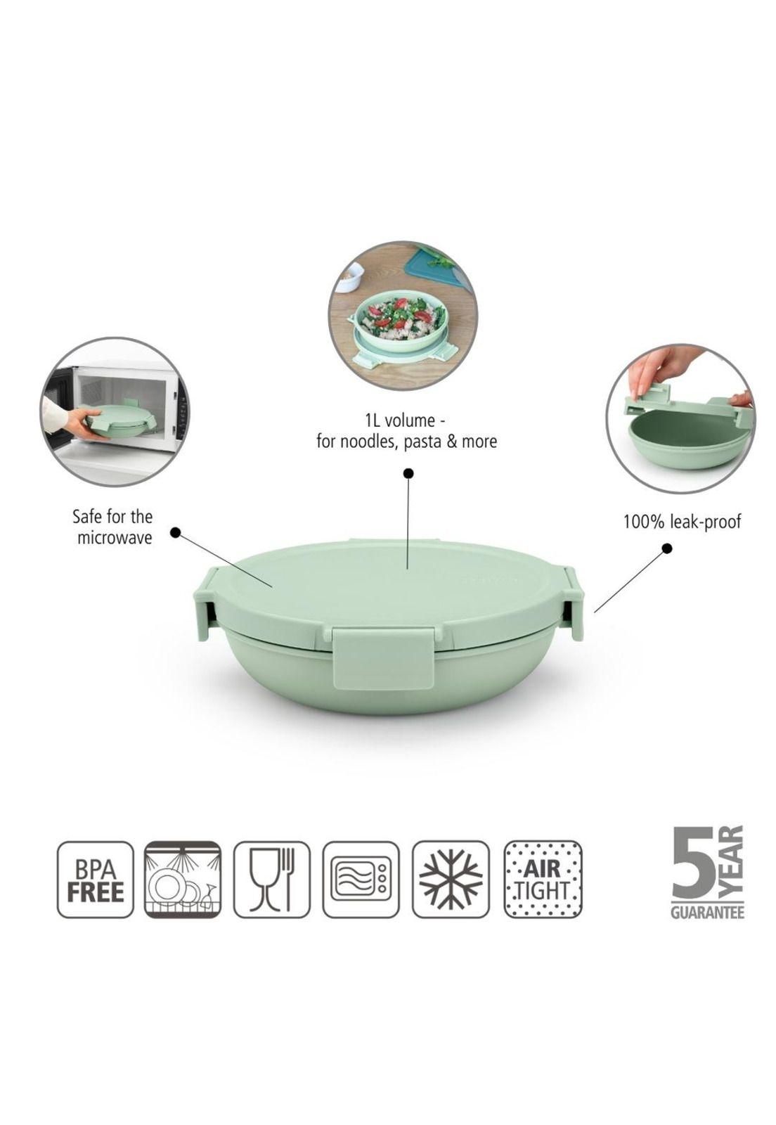 Bowl para almuerzo Make & Take 1 Lt Jade Green-6