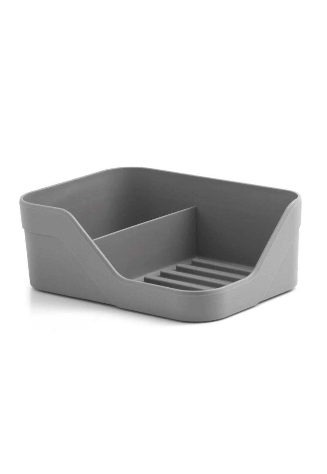 Organizador de Lavaplatos Doble Trium Gris-0