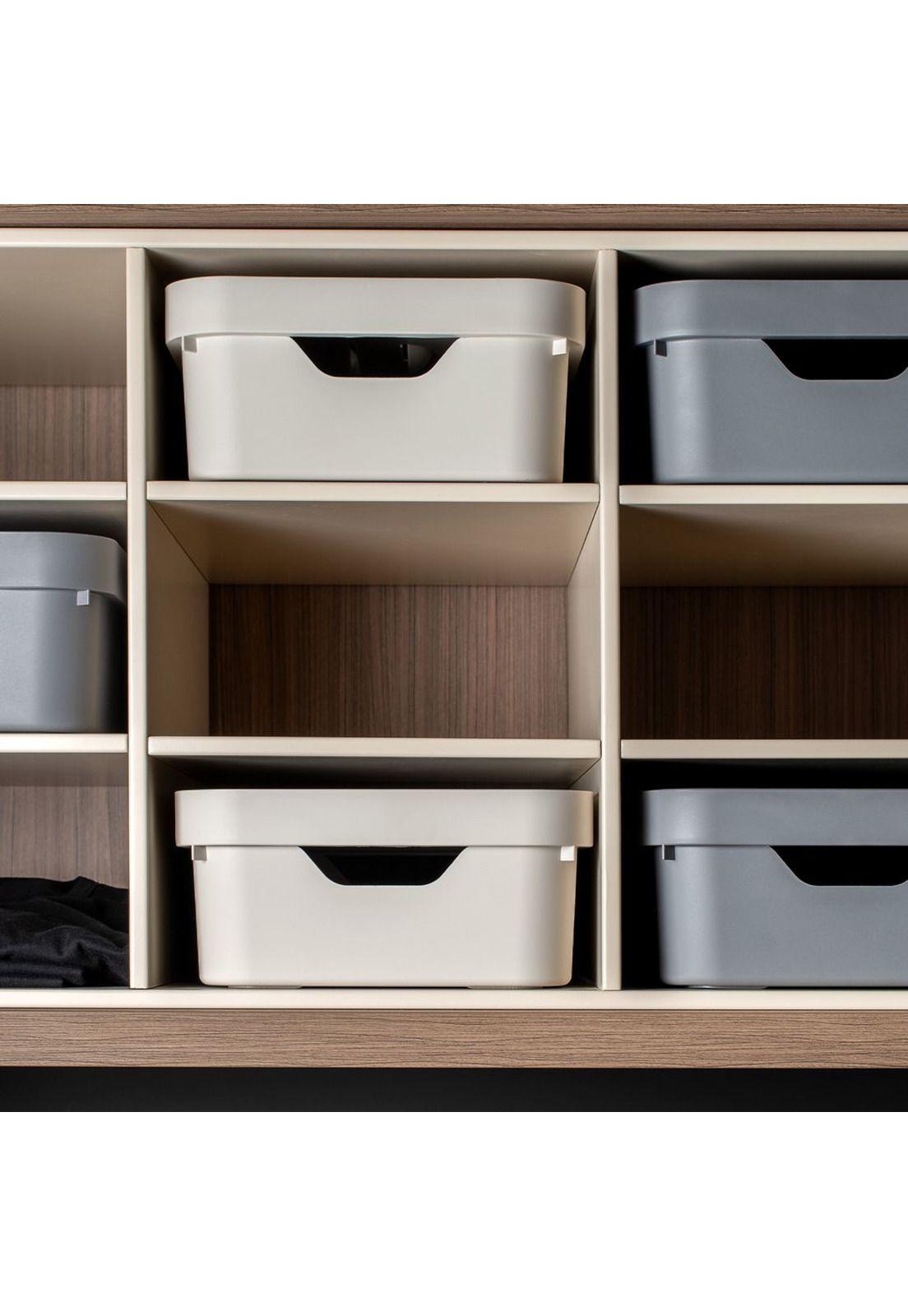 Conjunto Cajas Cube Gris-2