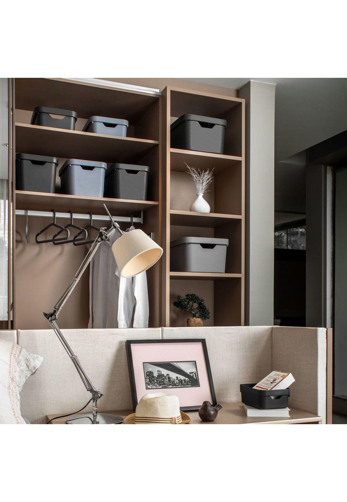 Conjunto Cajas Cube Gris-3