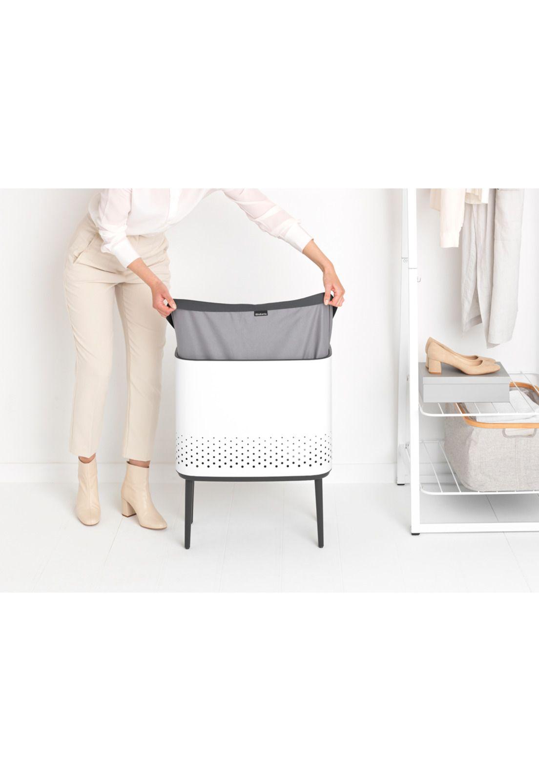 Contenedor para ropa Bo 60 Lt White-4