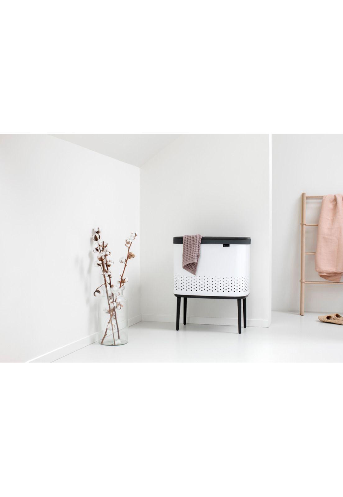Contenedor para ropa Bo 60 Lt White-5