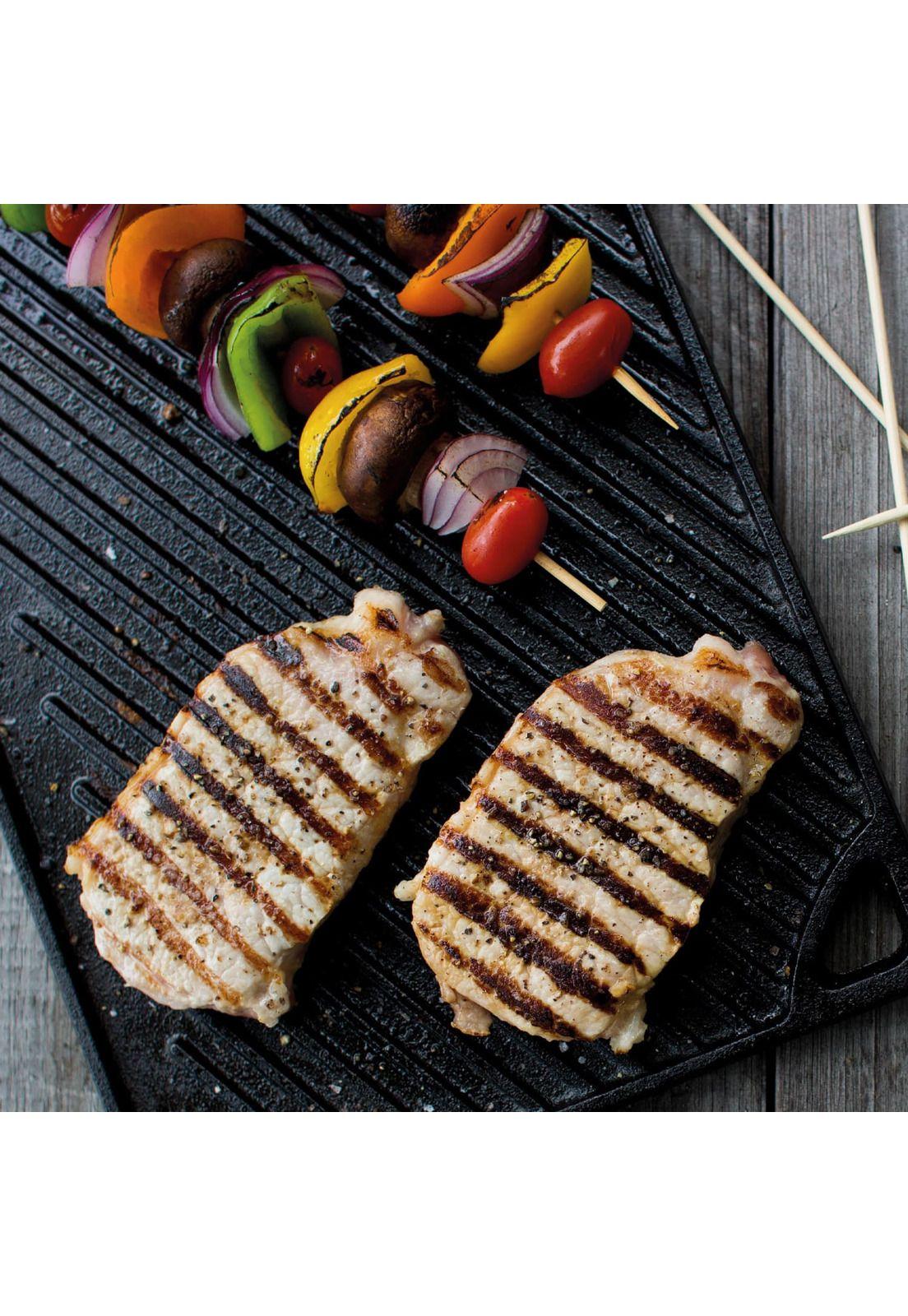 Parrilla/Plancha Reversible Double Play-1