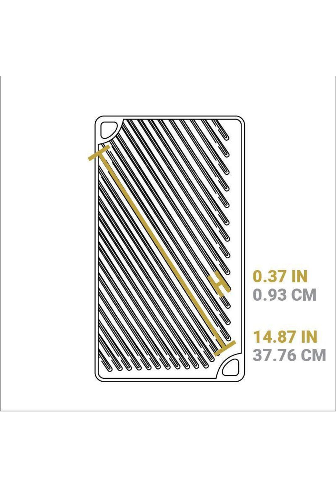 Parrilla/Plancha Reversible Double Play-6