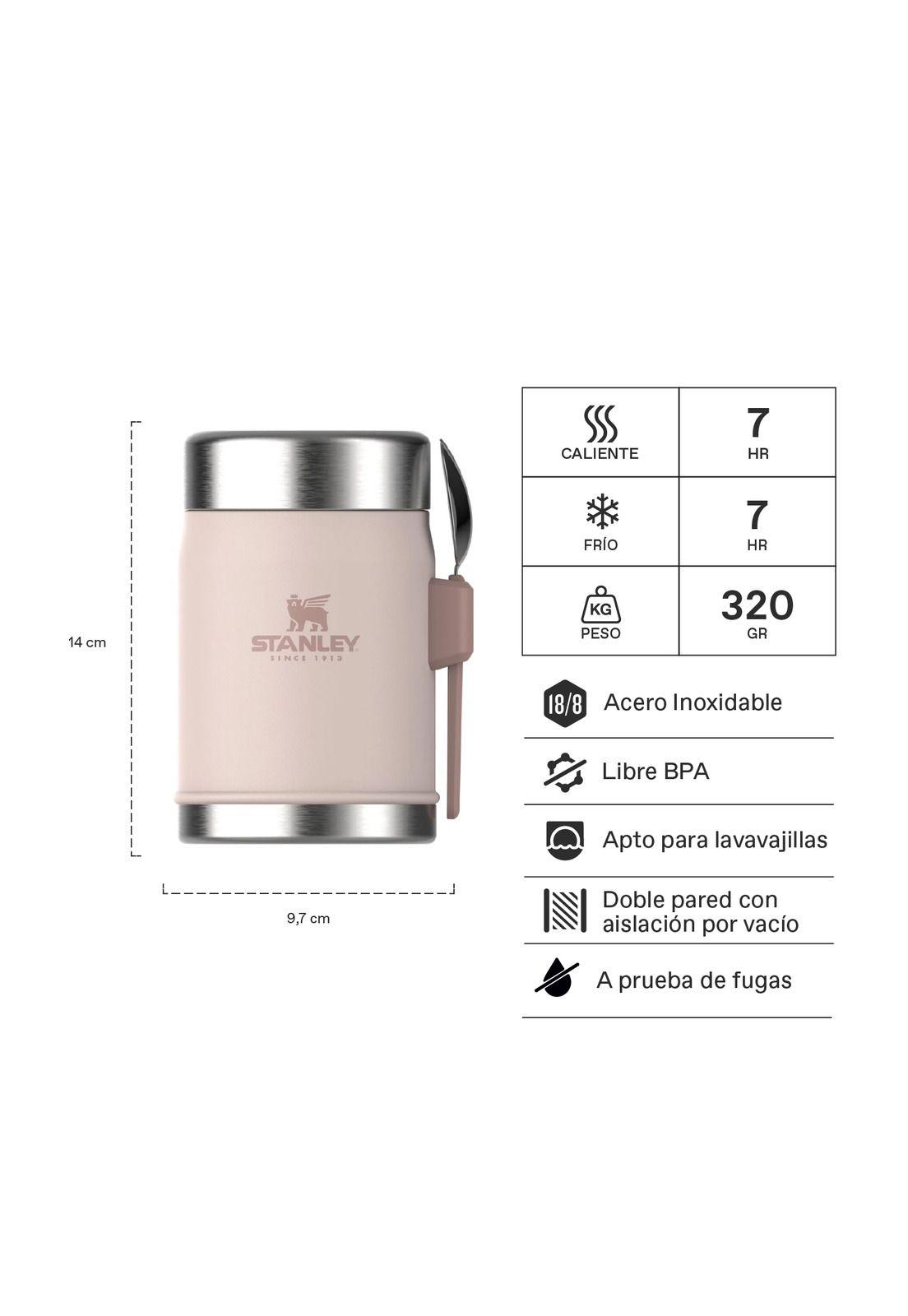 Termo de Comida Stanley Classic Rose Quartz | 414 ML-1