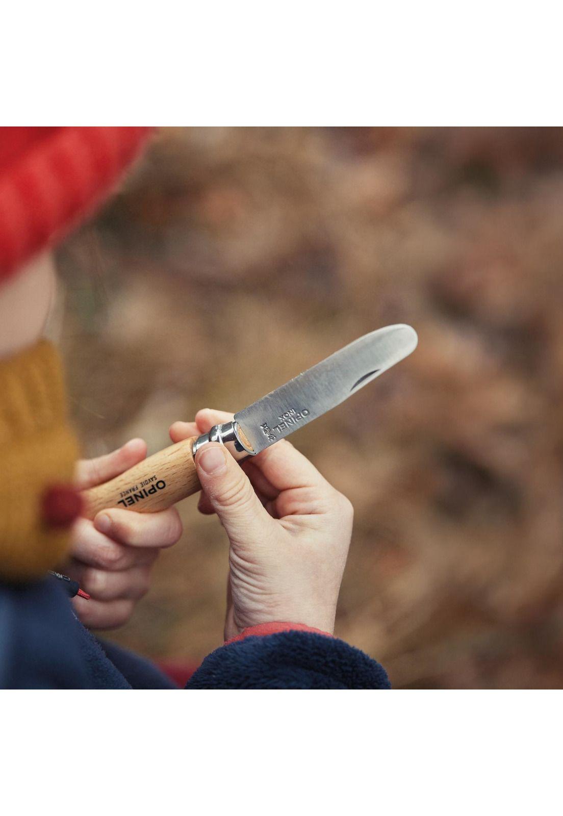 Cuchillo N°07 Mi Primer Opinel Natural Niños-3