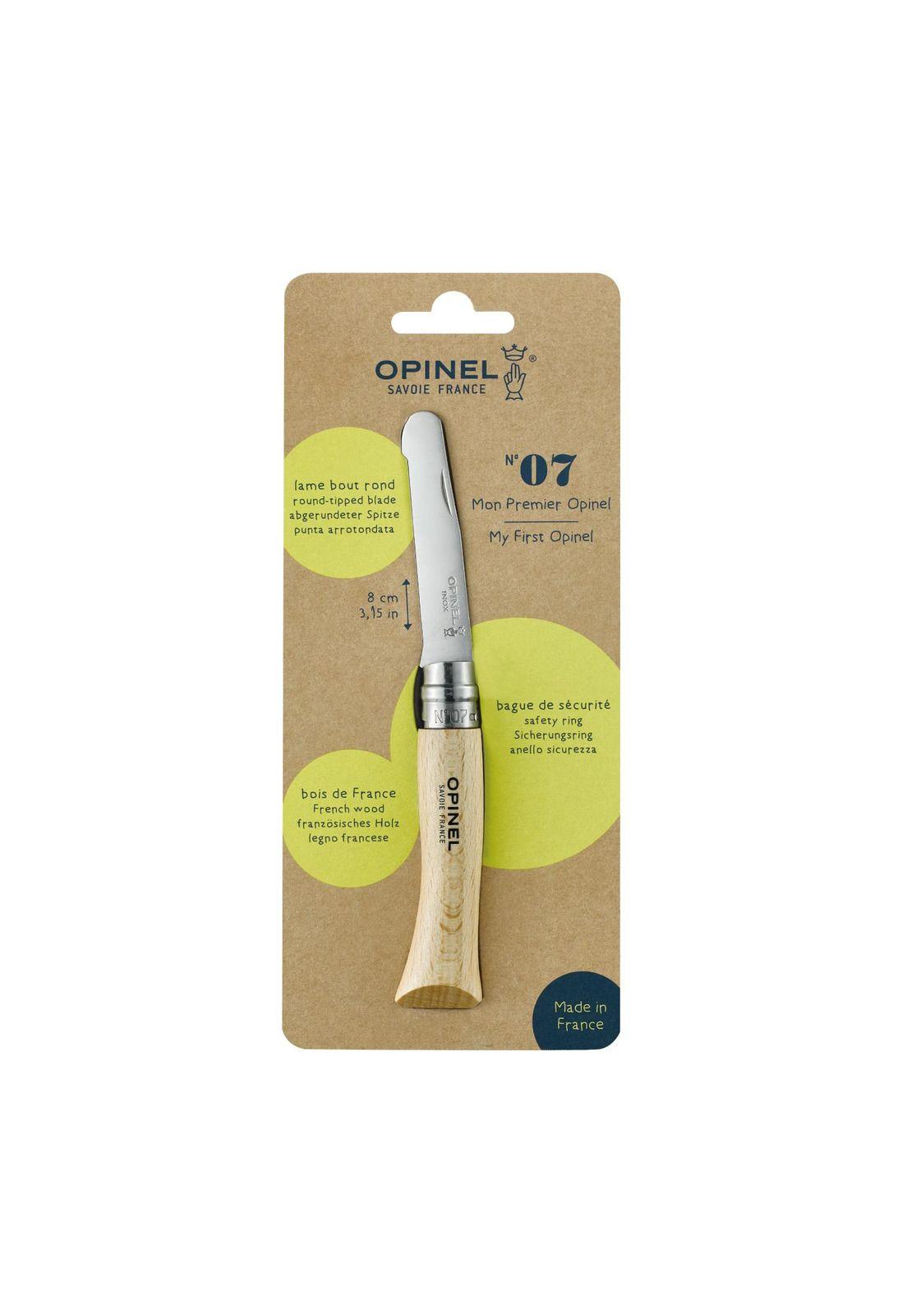 Cuchillo N°07 Mi Primer Opinel Natural Niños-4