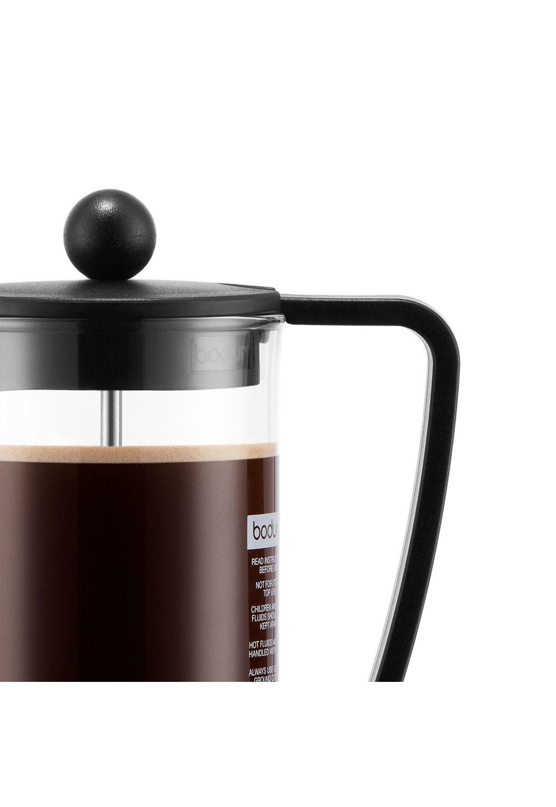 Cafetera Prensa Francesa Brazil 350 ml, negro-4