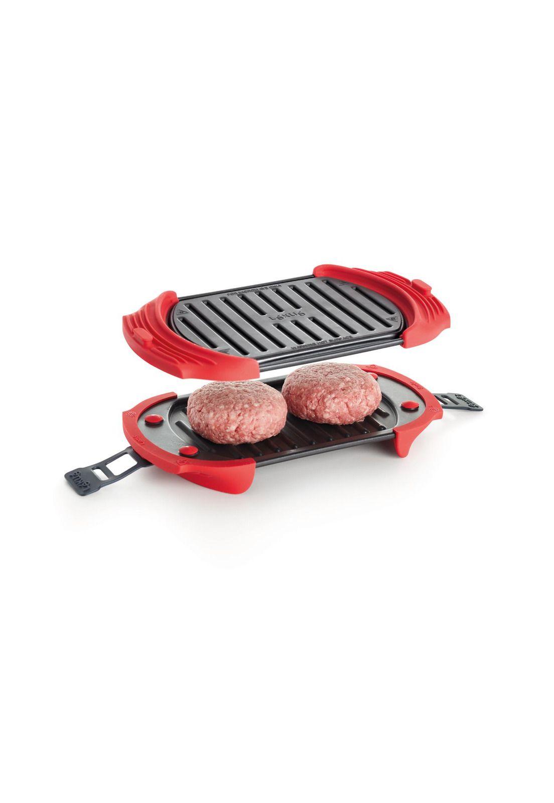 Grill para Microondas rojo-0