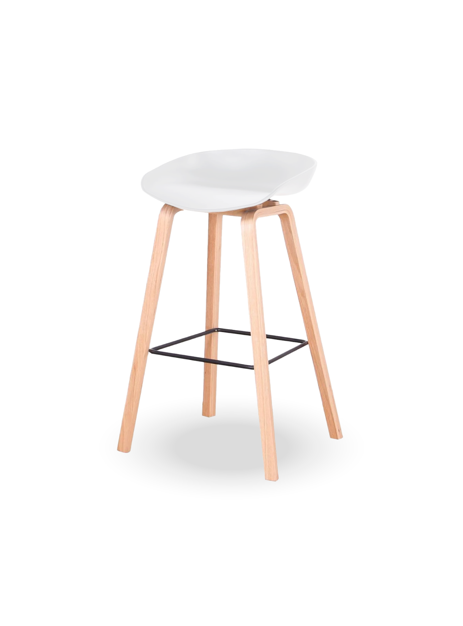 Silla Taburete color Blanco-0